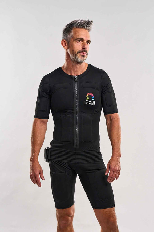 Male emPower EMS suit front view